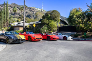 Ferraris and Lamborghini