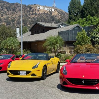 Lamborghini Ferrari Los Angeles Hollywood Sign Exotic Car Tour