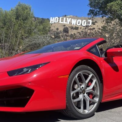 Lamborghini Los Angeles Hollywood Sign Exotic Car Tour